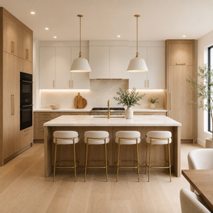 Armoires de cuisine en placage de bois sur mesure pour les développeurs immobiliers et les entrepreneurs <span class=keywords><strong>Charlotte</strong></span> Multifamily Rental - Product Image 1