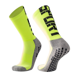 Youth Football <b>Socks</b> Non-Slip Grip MID/Long Cut Terry Cushion Multi-Sport <b>Training</b> High Quality 100% Cotton Sports <b>Socks</b> - Product Image 4