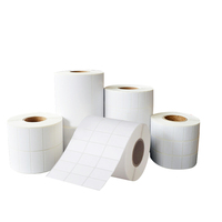 Impresora de Etiquetas Térmicas Resistentes al Agua, con Corte Automático, para Etiquetas de Código de Barras, para Uso en Supermercados, Núcleo Cuadrado de 25 mm