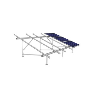 Herrajes de Montaje para Sistemas Solares en Suelo, Tornillos Metálicos para Instalación en Suelo, Soportes Inclinables para Sistemas Solares en Suelo - Product Image 4
