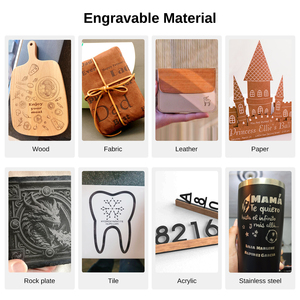 Laser cây K1 <span class=keywords><strong>Mini</strong></span> xách tay 10W Lazer khắc CNC 3030 10W thép không gỉ Diode Máy khắc laser cho gỗ Acrylic - Product Image 6