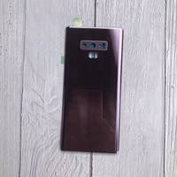Repuestos para Celulares, Carcasa Trasera de Vidrio para Samsung Note 9, Tapa de Batería con Cubierta de Cámara