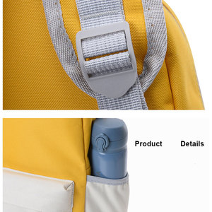 Sacs à dos Oxford pour élèves du primaire avec fermeture éclair, bretelles courbées, impression <span class=keywords><strong>de</strong></span> logo personnalisée, sacs publicitaires - Product Image 6