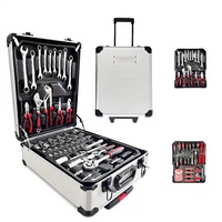 Ensemble d'outils de réparation automobile 287 pièces, boîte à outils portable, porte-embouts, outils manuels, étui rigide, OEM personnalisable, acier inoxydable 201