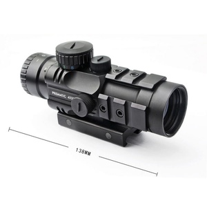 กล้องเล็ง BANGBANG 4x32 สีเขียวแดงแบบจุดพร้อมเส้นเล็งกากบาท ปรับได้ ผลิตจากอะลูมิเนียม กันน้ำ - Product Image 2