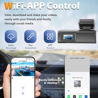 AI WIFI Car DVR Box HD 1080P Mini Dashcam Camcorder IPS Dual Lens Vehicle Dash Cam DVRs Video Recorder