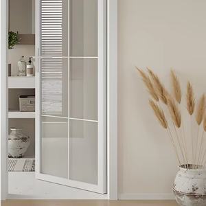 <span class=keywords><strong>Puerta</strong></span> de Seguridad de <span class=keywords><strong>Aluminio</strong></span> de Perfil Delgado, Insonorizada, Tipo Abatible, para Cocina, Baño y Espacios Comerciales - Product Image 2