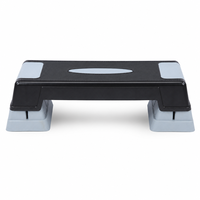 Plataforma de Step Ajustable en Múltiples Alturas, Antideslizante y Resistente, para Gimnasia Rítmica y Entrenamiento de Fuerza
