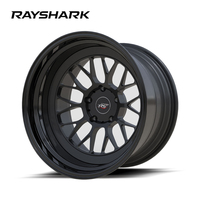 Jantes forgées RS Custom Deep Lip Widebody en 3 parties 5x114.3 5x120.6 de 19 et 20 pouces pour Chevrolet Corvette C8 Nissan 370Z BMW M4