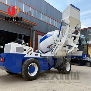 Camión Mezclador de Concreto de 3 Metros Cúbicos de Bajo Costo, Camión Mezclador de Concreto Autocargable para Edificios Residenciales - Product Image 3