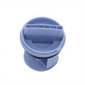 Filtre de pompe de vidange bleu-gris 00647920, emballage individuel en sac en nylon pour pièces de <span class=keywords><strong>lave</strong></span>-<span class=keywords><strong>linge</strong></span> Bosch <span class=keywords><strong>Siemens</strong></span> - Product Image 3