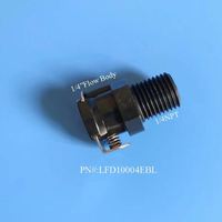 Blanc POM 1/4 "NPT Filetage de tuyau en ligne Joint à déconnexion rapide Raccord fileté Connecteur sans valve Raccords de tuyau d'eau