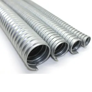 wholesale Wire Protection Tube hot dipped cable flexible conduit Galvanized Flexible Metal Hose