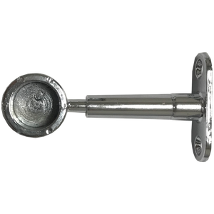 SOPORTE TUBO LATERAL REDONDO CERRADO Ø 18mm-Cromado - Product Image 1
