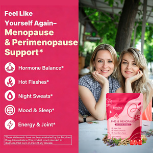 OEM ODM Halal Certified <b>Menopause</b> Gummies For Women Organic Hormone Support Vaginal Dryness Relief Bone Health 60 Gummies - Product Image 3
