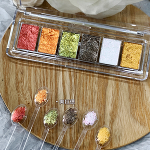 2024 nouveau Style Nail Art pâte poudre solide OEM Service Chrome <span class=keywords><strong>crème</strong></span> Palette d'ongles - Product Image 4