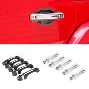 Cubierta Protectora para Manija de Puerta de Coche, Compatible con JL Wrangler 2018-2020, Kit de Carrocería, Accesorios para Coche - Product Image 1