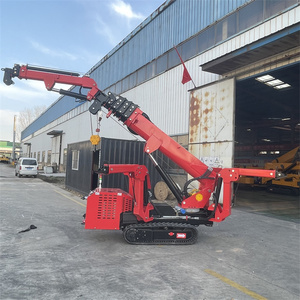 Nhỏ mini Spider Crawler di động cần cẩu xây dựng 3ton Công suất thủy lực cánh tay động cơ - Product Image 6