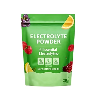 Electrolyte Powder Quick Hydration Supplement Natural Ingredients Adult Use <b>Sugar</b> Free 5 Minerals 11 Vitamins OEM Service Bulk - Product Image 1
