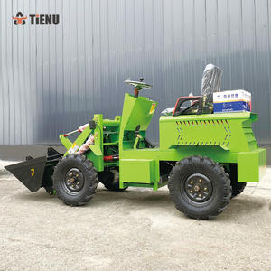Diskon besar pemuat Mini elektrik penggerak empat roda efisiensi tinggi muatan otomatis dengan <span class=keywords><strong>Front</strong></span> End <span class=keywords><strong>Loader</strong></span> dengan pembersih - Product Image 3