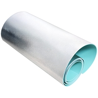 OEM mousse alu feuille rouleau d'isolation thermique isolé noyau isolation boîte doublure matériau dos adhésif isolation