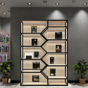 Librería moderna de madera maciza de Du, diseño de librería a gran escala, con gran capacidad, ideal para escuelas y bibliotecas - Product Image 1