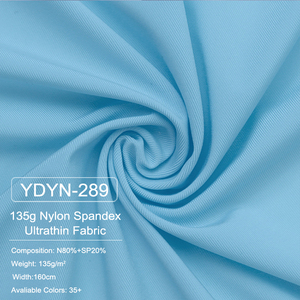 Bán Buôn 135gsm 4 Cách Căng Mềm Mại Thoáng Khí 80% Nylon 20% <span class=keywords><strong>Spandex</strong></span> Đồng Bằng Đan Phụ Nữ Phòng Tập Thể Dục Áo Ngực Đồ Lót Vải - Product Image 2