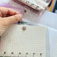 Wirtschaftliches A5-Notizbuch mit leeren Seiten, verschleißfestem Einband, tragbares Schreibheft für Studenten