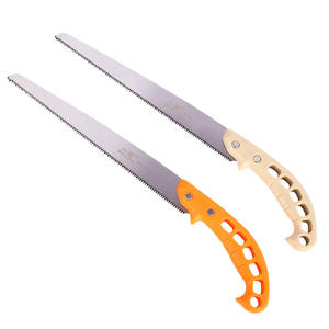 เลื่อยมือหลินยี่ 230 มม. ใบมีดเหล็กกล้าคาร์บอนสูง ด้ามจับสีส้มเบจ เครื่องมือทำสวนสำหรับตัดแต่งกิ่ง - Product Image 1