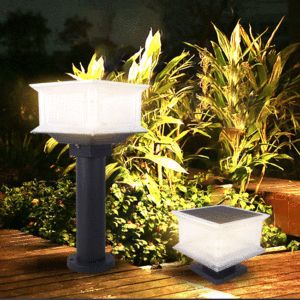IP65 Waterproof <b>Solar</b> LED Landscape <b>Lights</b> Square LED Acrylic Body for Park Villa Residential Courtyard Hall Lawn Fence - Product Image 6
