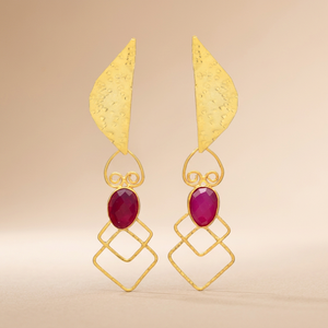 JAIPUR GEMS JEWELRY Children's <b>Stud</b> Earrings Alloy Tai <b>Silver</b> Handmade Classic Design Zircon Stones Antique <b>Silver</b> Plated - Product Image 2