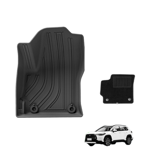 Tapetes de Piso Personalizados de TPE para <span class=keywords><strong>Toyota</strong></span> <span class=keywords><strong>Corolla</strong></span> <span class=keywords><strong>Cross</strong></span> <span class=keywords><strong>2022</strong></span> - Impermeables, Duraderos, Antideslizantes - Product Image 1