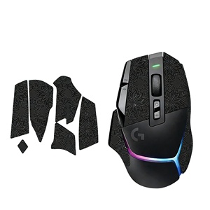 Pegatinas Antideslizantes e Impermeables de Material PU para Ratón G502 X PLUS, Película Protectora para la Palma y Almohadillas para los Pies del Ratón, en Stock - Product Image 1