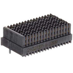 ตัวเชื่อมต่อแบ็คเพลนยานยนต์แบบโมดูลาร์ความเร็วสูง TE Connectivity 2102737-1 M8 วัสดุ LCP สีดำ ใหม่ ของแท้ ได้มาตรฐาน ROHS - Product Image 1