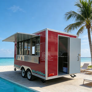 Remolque de Comida Rápida Móvil con Certificación DOT y CE, Estándar Estadounidense y Europeo, para Venta de Exportación, Ideal para Hot Dogs y Pizza - Product Image 2