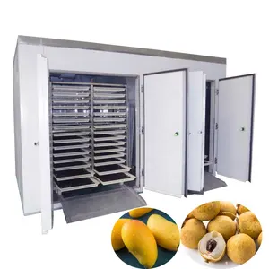 60 Trays Dried Mango Mamuang Cabinet Dryer Thailand Mango Chamber Room Dryer Heat Pump Mango Tray Cabinet Dryer