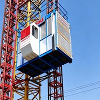 XINGDOU Bauaufzug Materiallift für Kleine und Mittlere Baustellen