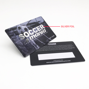 Carta in Plastica Personalizzata con Lamina Oro e Argento per Carte Regalo SPA e Promozioni - Product Image 2