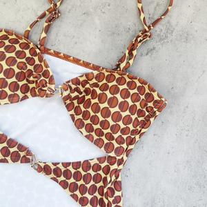 TW 2026 Nuovo <span class=keywords><strong>Costume</strong></span> da Bagno <span class=keywords><strong>Intero</strong></span> <span class=keywords><strong>Senza</strong></span> <span class=keywords><strong>Spalline</strong></span> con Stampa Vintage e Taglio Alto per Signore, Abbigliamento da Spiaggia alla Moda - Product Image 6