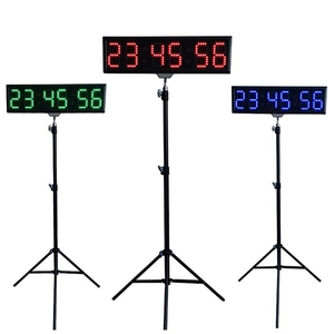 Minuteur d'entraînement numérique portable avec grand écran LED, compte à rebours, rechargeable, pour <span class=keywords><strong>CrossFit</strong></span>, <span class=keywords><strong>sport</strong></span> et gym, avec support - Product Image 3