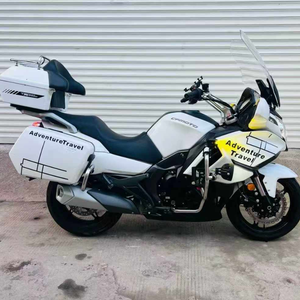 Vélo de tourisme Guobin 650TR-G. Moto à essence 650cc, bicylindre, refroidie par eau, ABS, bagages complets - Product Image 2