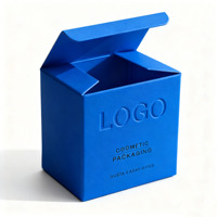 Emballage recyclable pour boîte de parfum, papier d'art texturé de luxe avec logo personnalisé imprimé, finition texturée, revêtement UV