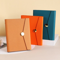 Carnet A5 à feuilles mobiles au design élégant, bloc-notes détachable, personnalisable avec logo d'entreprise pour usage professionnel