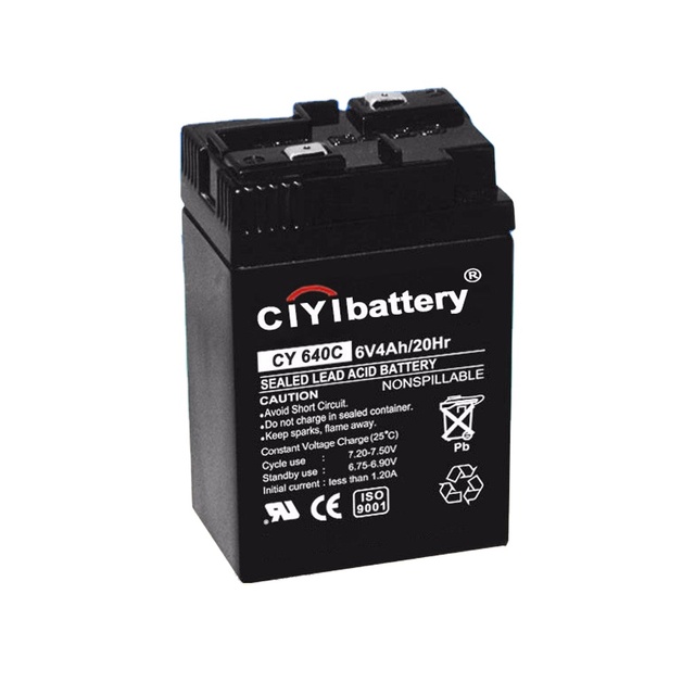 Super Quality VRLA MF Battery Sealed Lead Acid Battery 6V 4AH UPS Battery