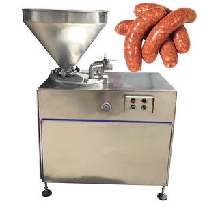 Relleno de salchichas de carne de alta potencia de 2200W Maquinaria de procesamiento de carne fácil de operar con motor de nueva condición Restaurantes Tiendas de alimentos - Product Image 6
