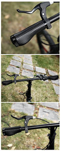 Poignées de vélo de montagne en <span class=keywords><strong>carbone</strong></span>, couvre-poignée de cyclisme, poignées de guidon de vélo <span class=keywords><strong>vtt</strong></span> - Product Image 6