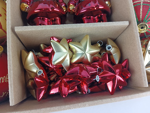 Senmasine-Boules <span class=keywords><strong>de</strong></span> Noël suspendues pour décoration <span class=keywords><strong>de</strong></span> vacances, ornements d'<span class=keywords><strong>étoile</strong></span>s d'ours en plastique - Product Image 3