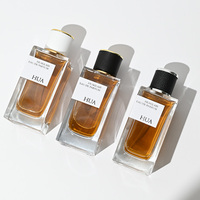 Botol Parfum Kosong Kaca Mewah 30ml 50ml 100ml Desain Kustom Grosir