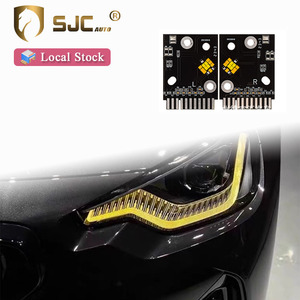 Автомобильный модуль SJC для BMW <span class=keywords><strong>2</strong></span> серии G42 M2 G87 CSL лимонно-желтый DRL модуль фар - Product Image 1
