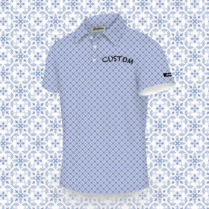 Camisetas Polo de Golf Personalizadas con Logotipo para Niños y Jóvenes, de Poliéster, Sublimadas, Elásticas en 4 Direcciones, Ligeras, para Hombre - Product Image 5